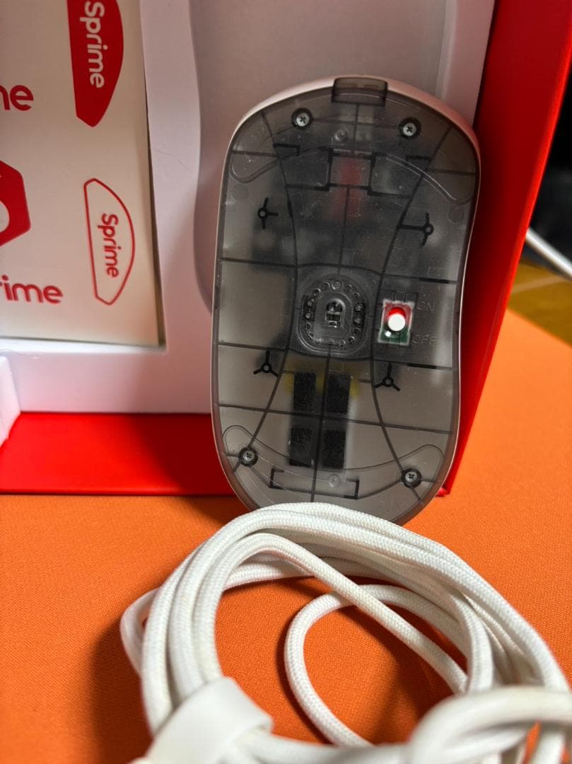 【NAO】SPrime PM1 ゲーミングマウス ホワイト