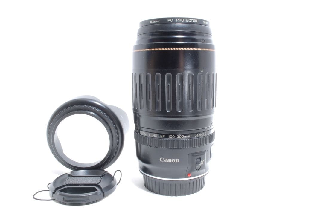 ✨超望遠レンズ✨ Canon EF 100-300mm USM フード付き