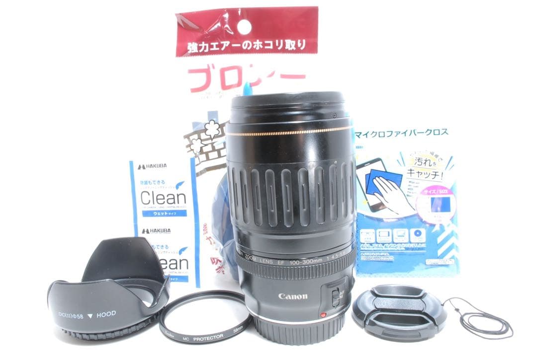✨超望遠レンズ✨ Canon EF 100-300mm USM フード付き
