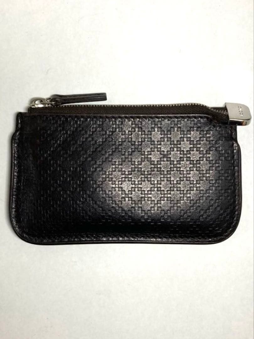 良品　GUCCI グッチ　ディアマンテ　レザー　ケース　カードケース