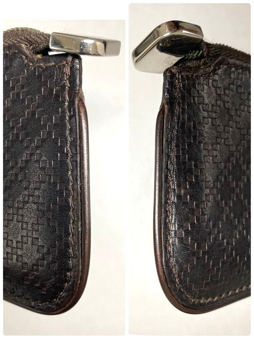 良品　GUCCI グッチ　ディアマンテ　レザー　ケース　カードケース