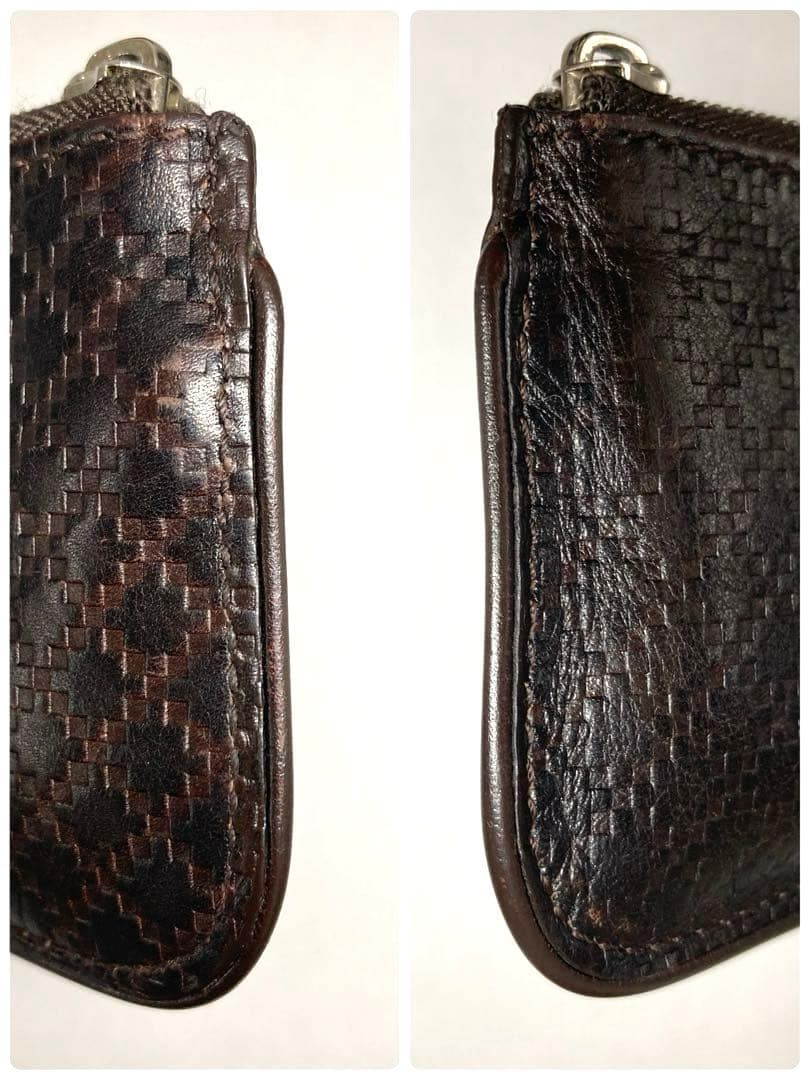 良品　GUCCI グッチ　ディアマンテ　レザー　ケース　カードケース