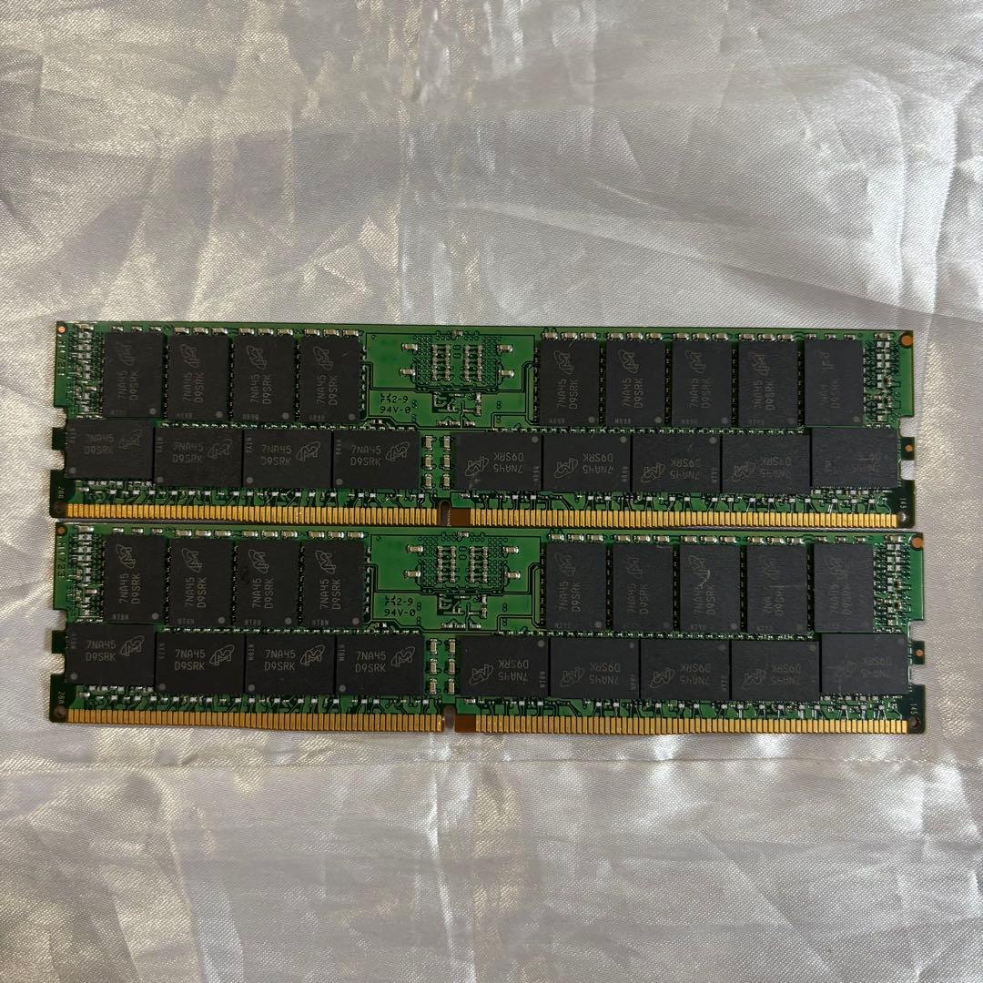 Kingston メモリ32GB 2R×4 PC4-2133P 合計64GB