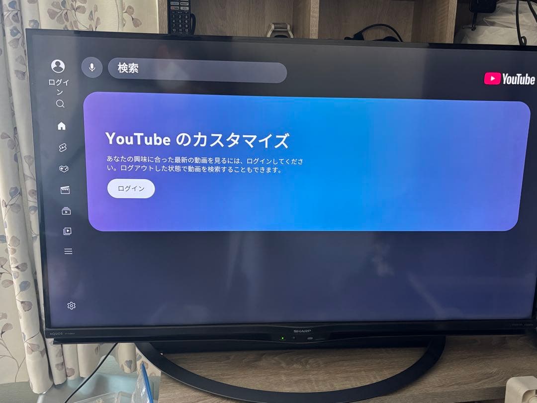 40インチSharp 液晶カラー高精細4K低反射液晶パネルAndroid TV