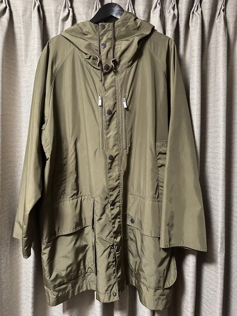 【レア】ホワイトマウンテニアリング×バブアー HIKING JACKET カーキ
