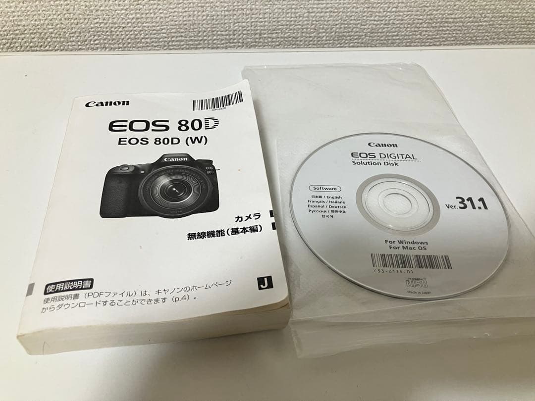 美品　Canon EOS 80Ｄ　18-135mm レンズキット