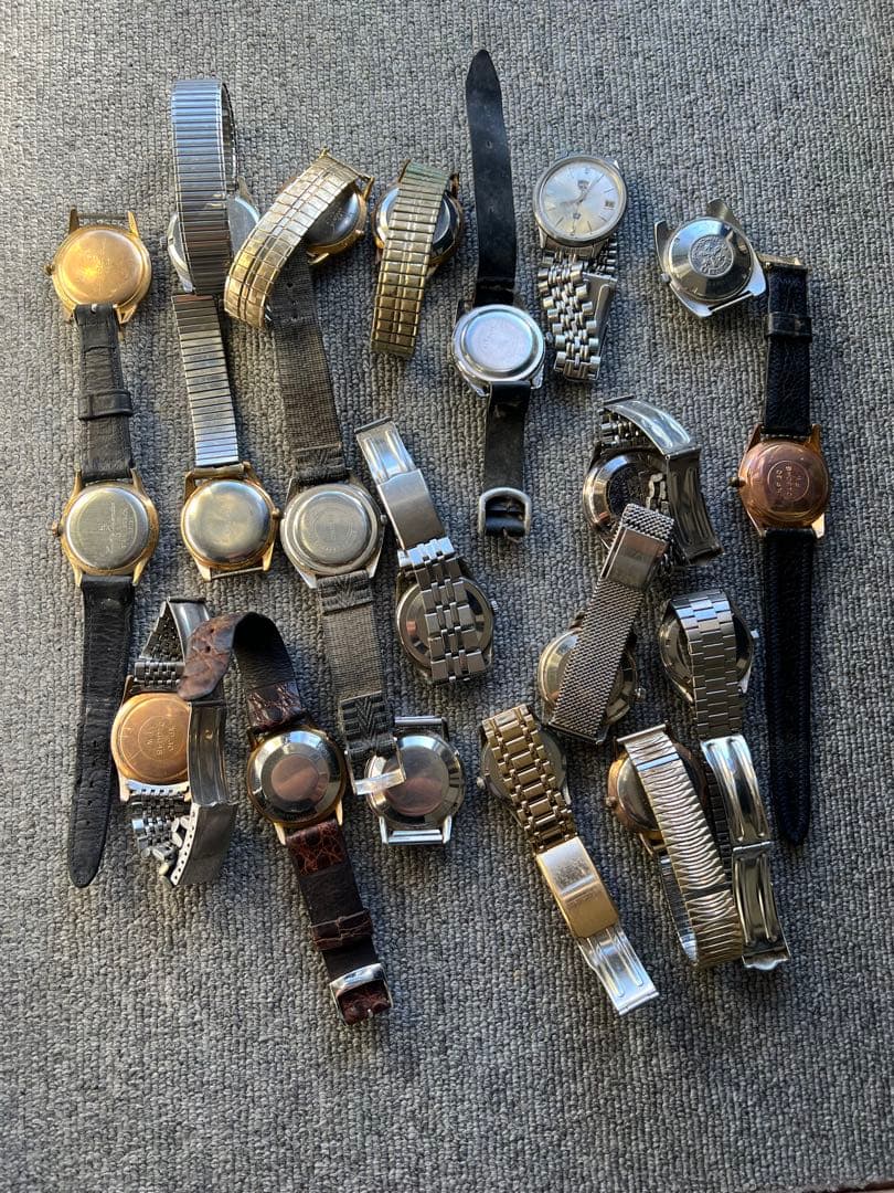 腕時計ジャンク品まとめ