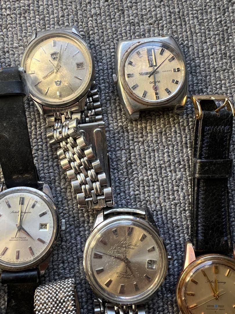 腕時計ジャンク品まとめ