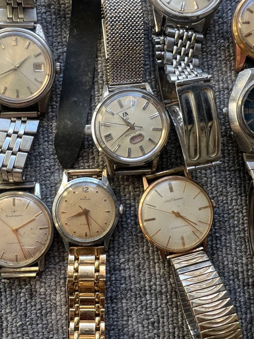 腕時計ジャンク品まとめ