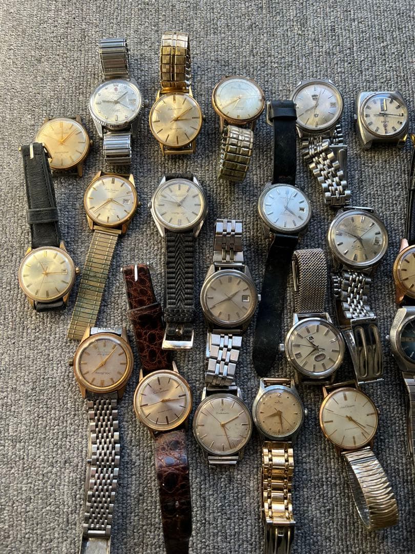 腕時計ジャンク品まとめ
