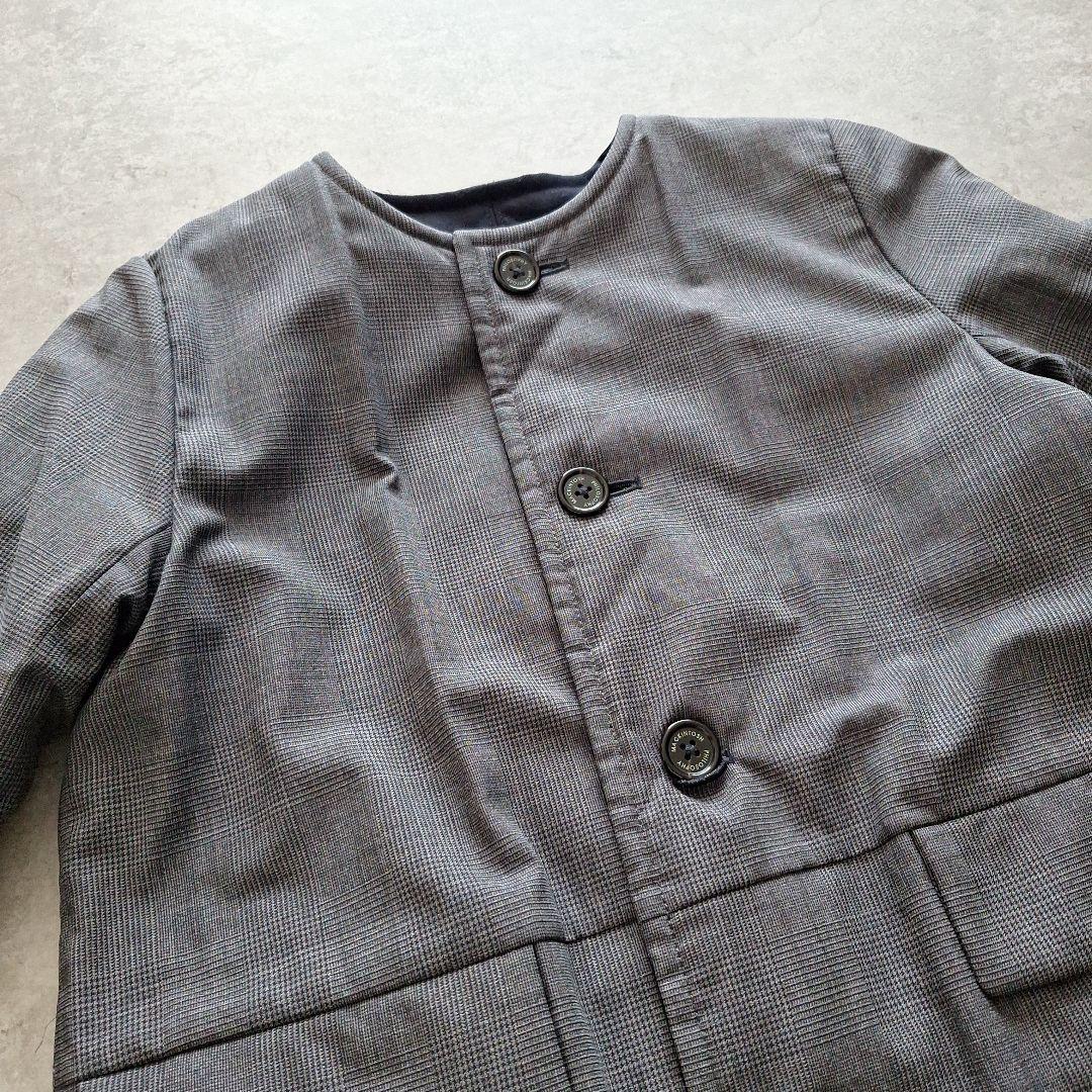 マッキントッシュ　リバーシブル　ノーカラー コート　36