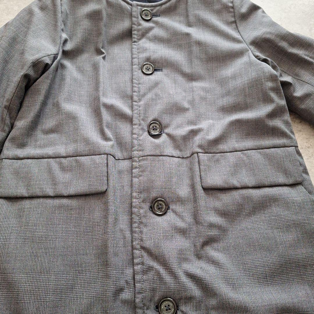 マッキントッシュ　リバーシブル　ノーカラー コート　36