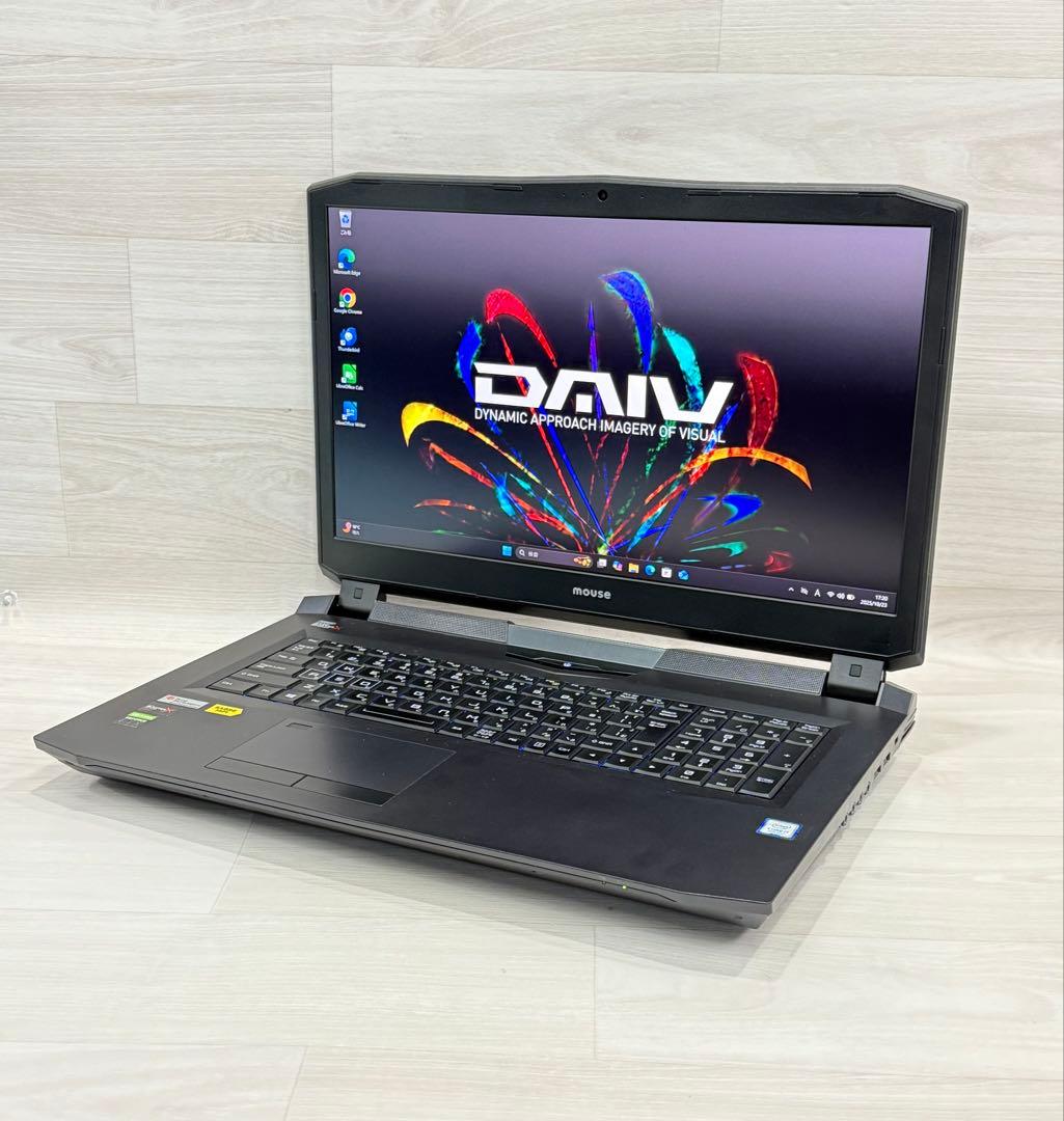 9世代RTX i7メモリー32GB/512GB+1TB / 17.3型 4K