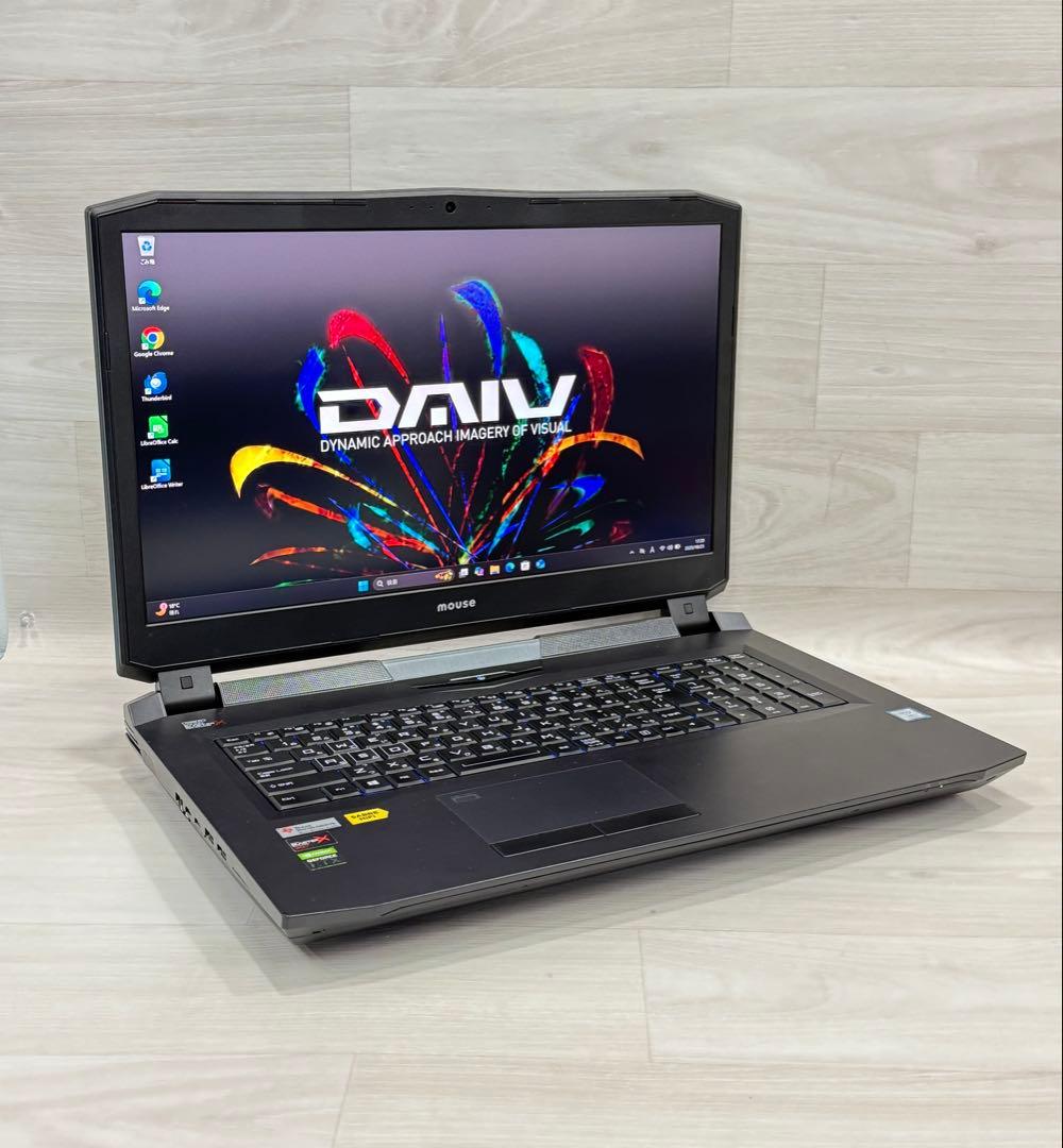 9世代RTX i7メモリー32GB/512GB+1TB / 17.3型 4K