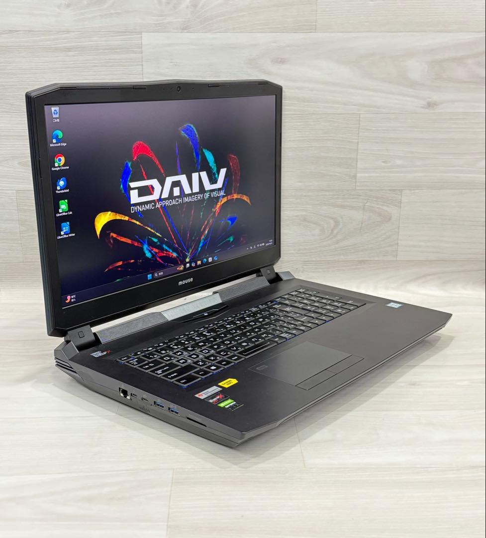 9世代RTX i7メモリー32GB/512GB+1TB / 17.3型 4K