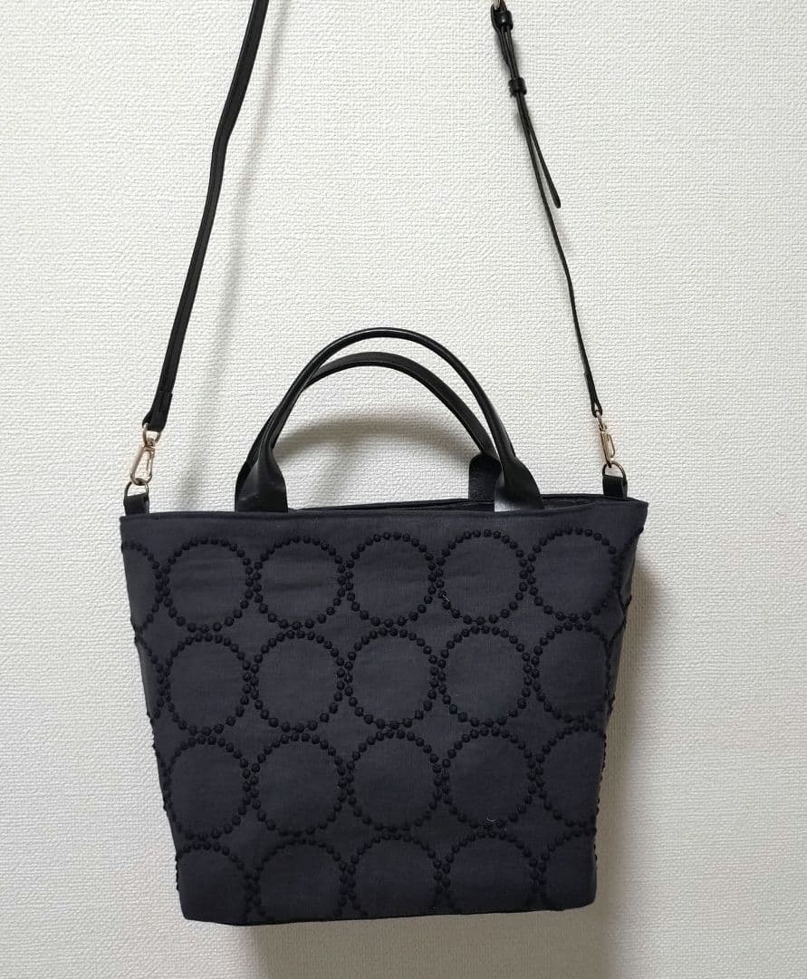 ミナペルホネントートバッグ　　新作タンバリンハンドメイド8月15日迄限定お値下げ