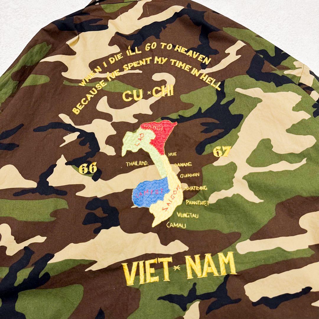 極美品 ジエダ モンキータイム コラボ ベトジャン カモ柄 迷彩 ベトナム 2