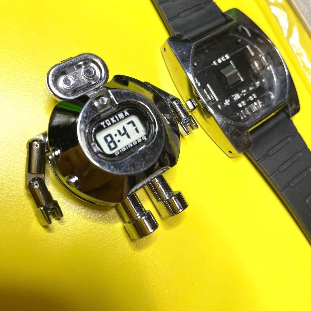 【激レア】80年代 BANDAI TOKIMA オリジナル ロボット時計