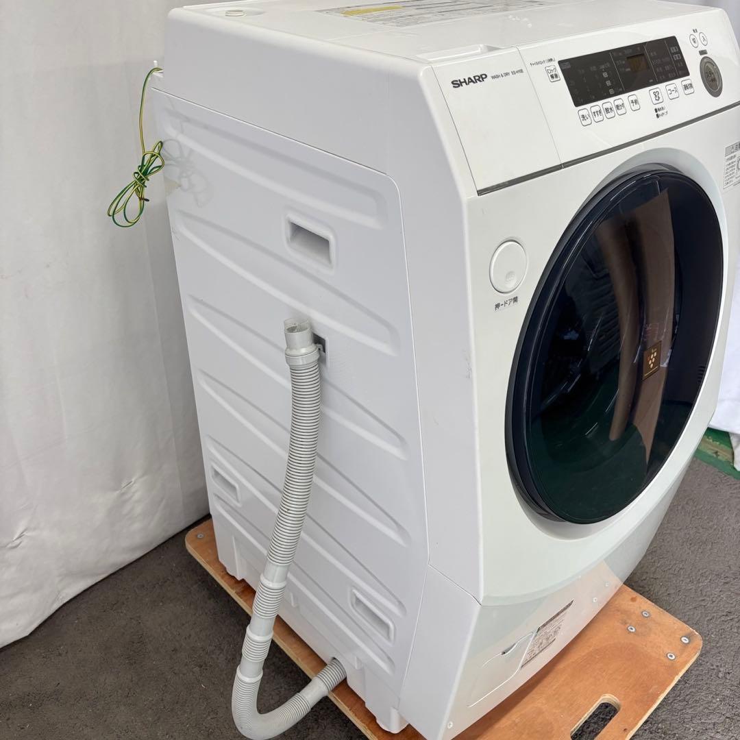 942❤️　ドラム式洗濯機　10キロ　SHARP　乾燥付き　安い　綺麗　設置無料