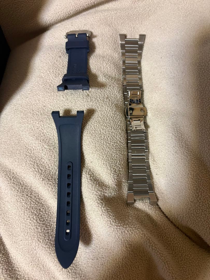 カルレイモン KARL-LEIMON マジェスティ 自動巻 青 ラバーベルト付