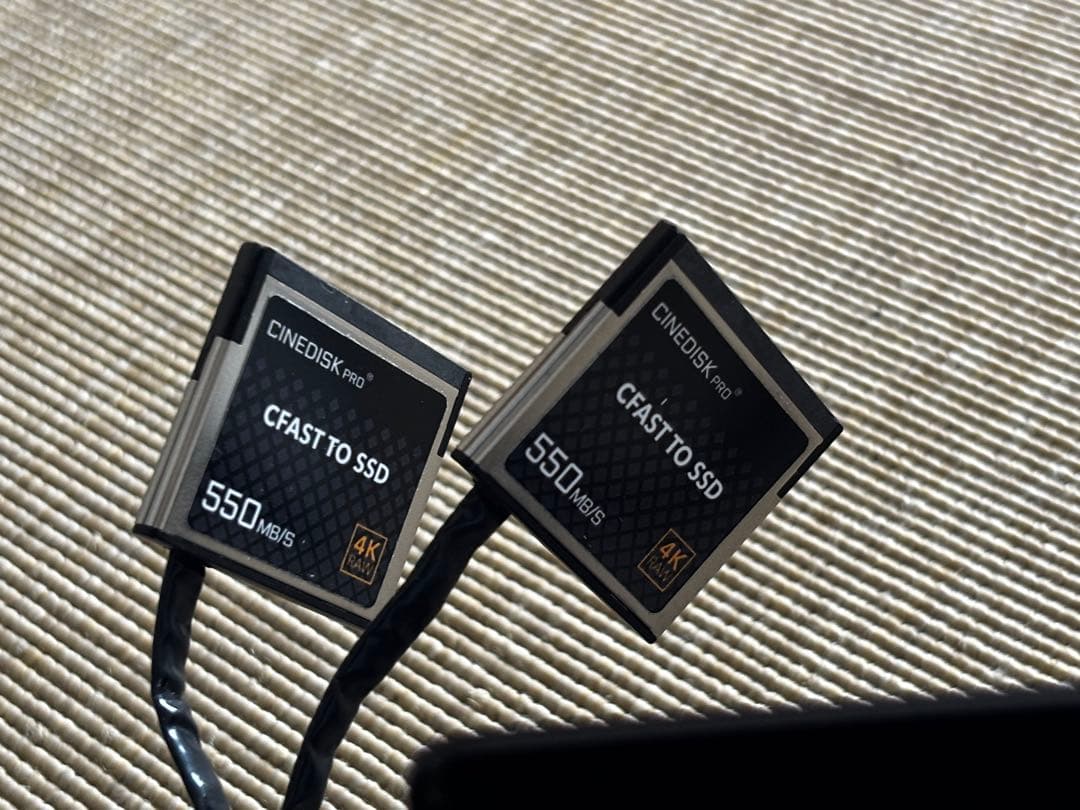 blackmagic URSA mini pro4.6K用　SSDレコーダー