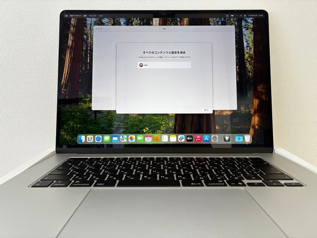 MacBook 15インチ 2025 M4 / 256GB
