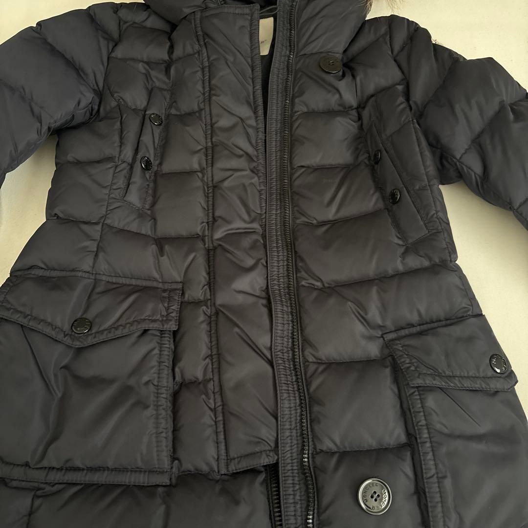 モンクレール ジェノブリエ Aライン ダウンコート ネイビー