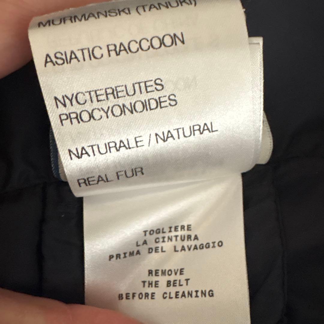 モンクレール ジェノブリエ Aライン ダウンコート ネイビー