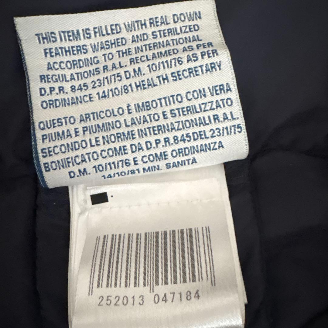 モンクレール ジェノブリエ Aライン ダウンコート ネイビー