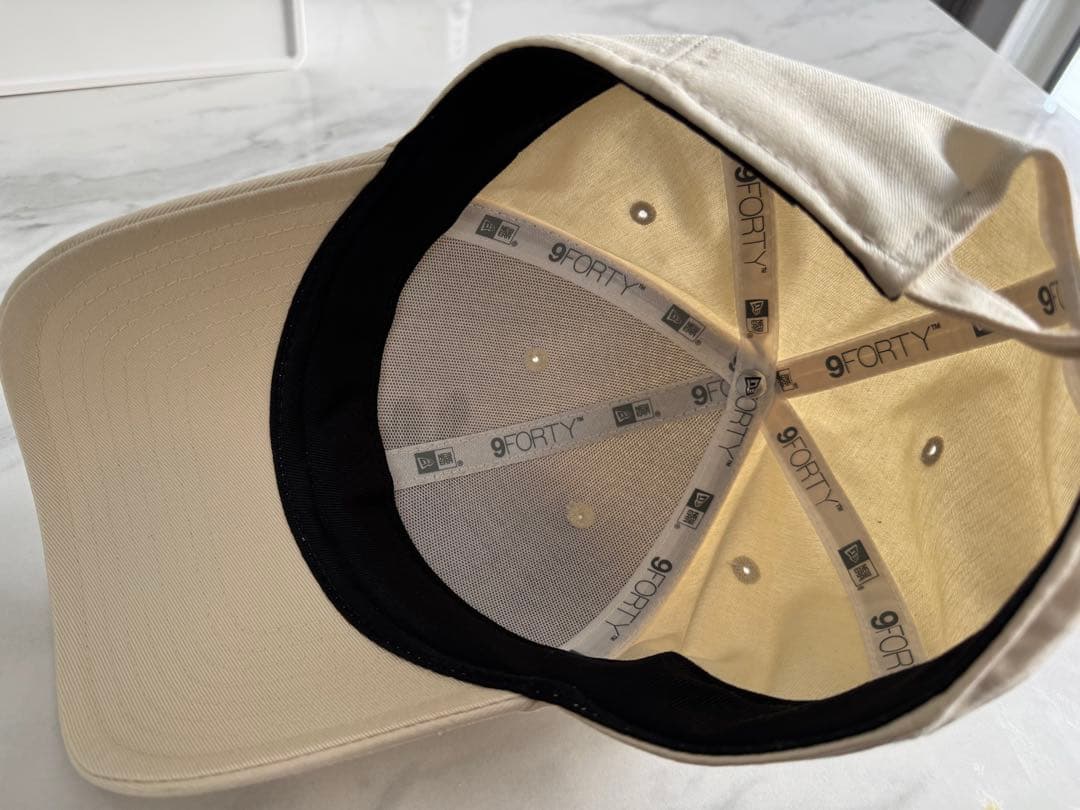 ベージュ 9FORTY キャップ 調整可能