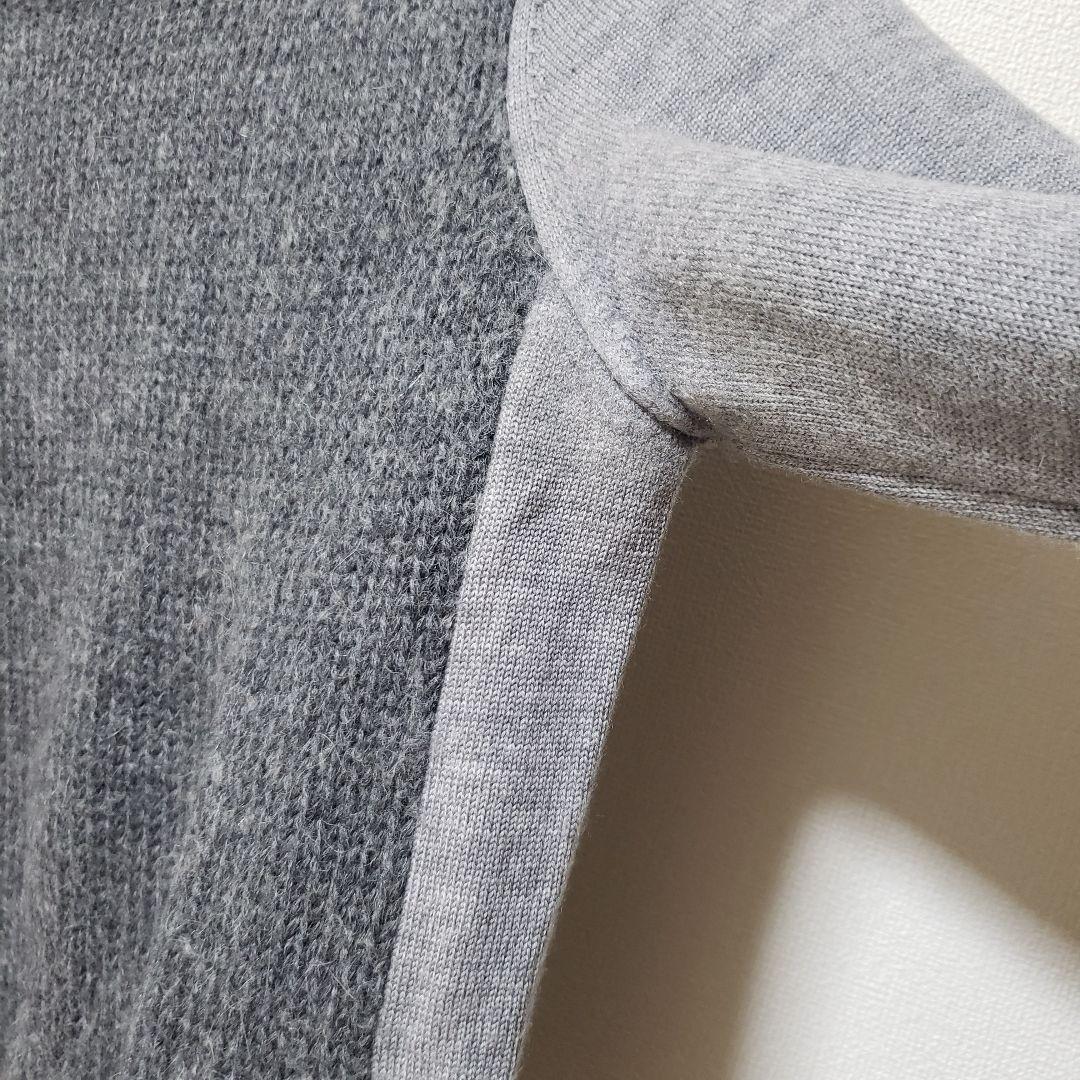 1523様】ミスディアナニールバレットアルパカ混切替ニットMISS DEANNA