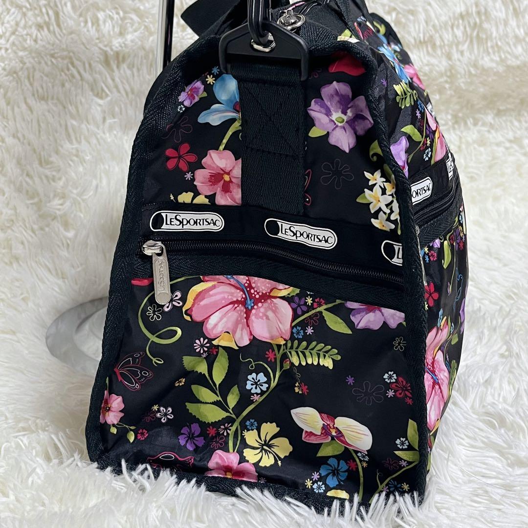 ⭐︎ハワイ限定⭐︎ レスポートサック ボストン ショルダー 2way ポーチ 鍵 花