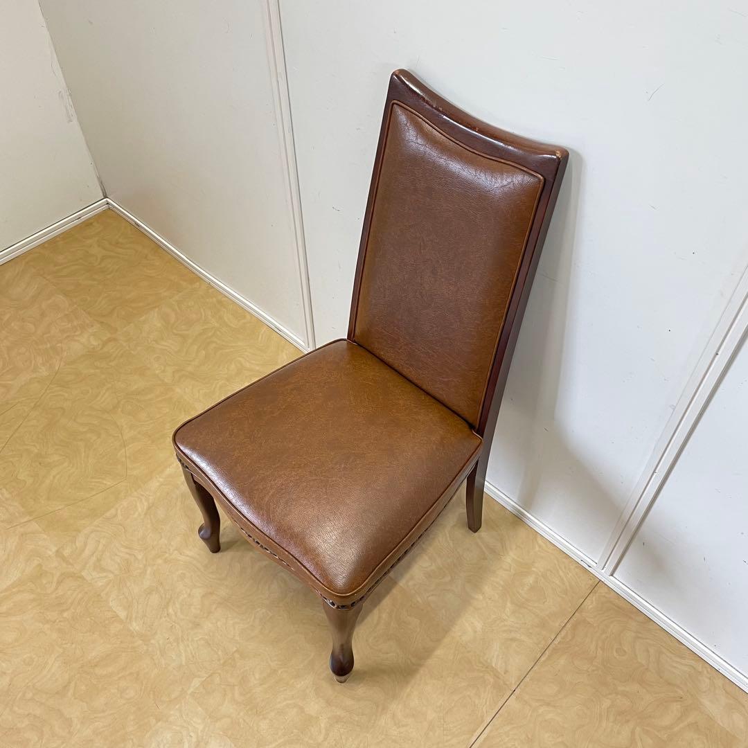 マルニ木工 ベルサイユ チェア① 猫脚 鋲打ち チェア 椅子 イス アンティーク