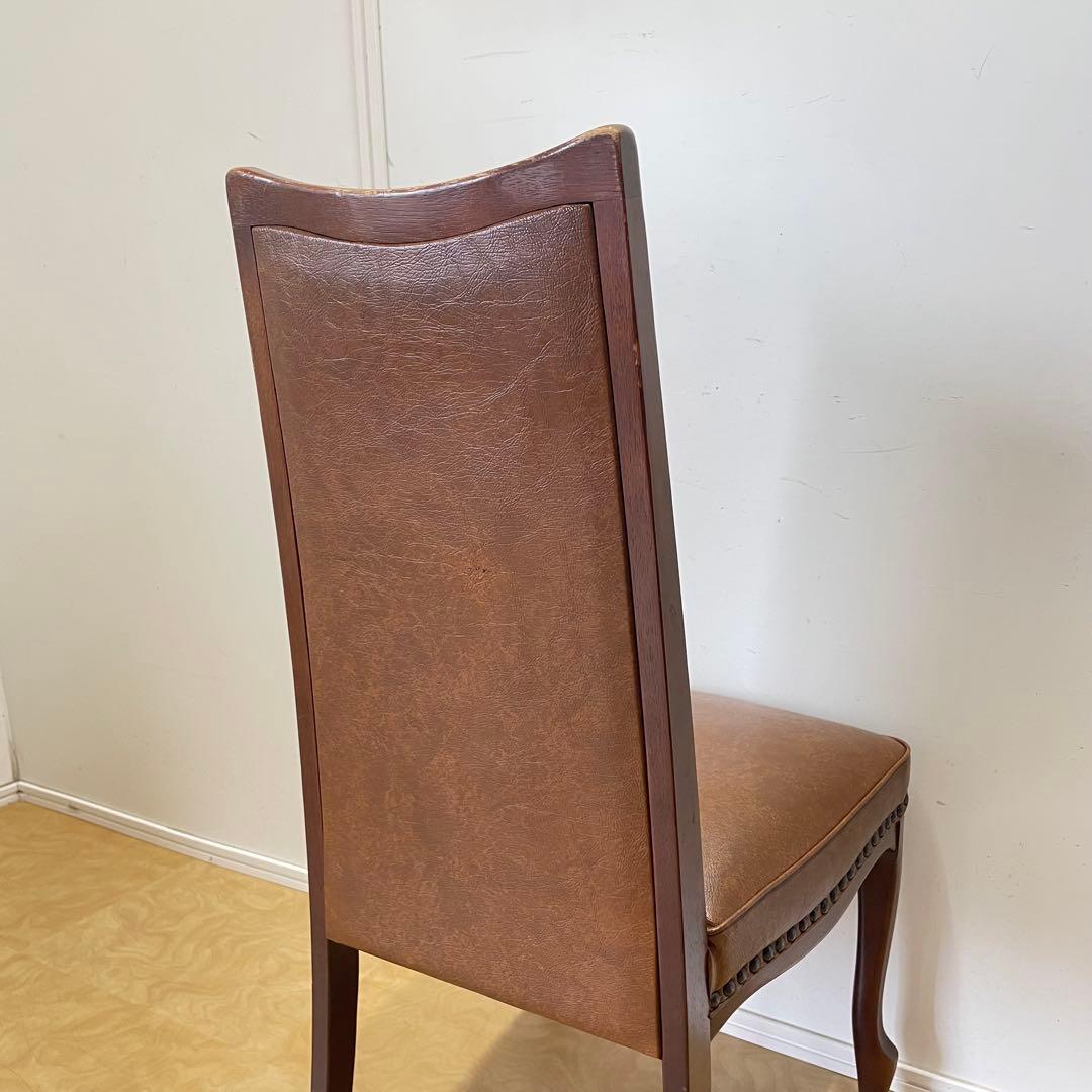 マルニ木工 ベルサイユ チェア① 猫脚 鋲打ち チェア 椅子 イス アンティーク