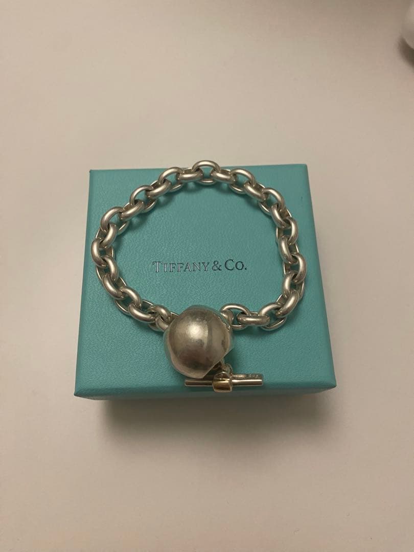 ビンテージ ティファニー スフィア & トグル ブレスレット