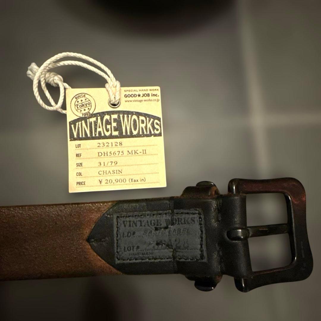 Vintage Works ベルト 茶芯 31/79 ヴィンテージワークス