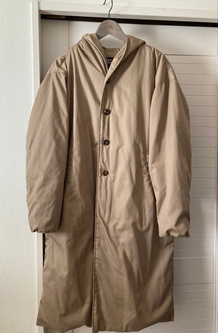 ジャケット・アウター The LOFT LABO WIIS HOODED LONG DOWN COAT