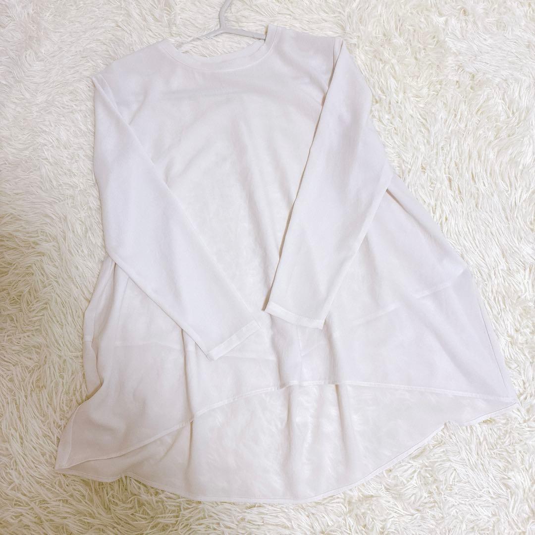 【専用】beardsley後ろドレープTブラウス　0サイズ