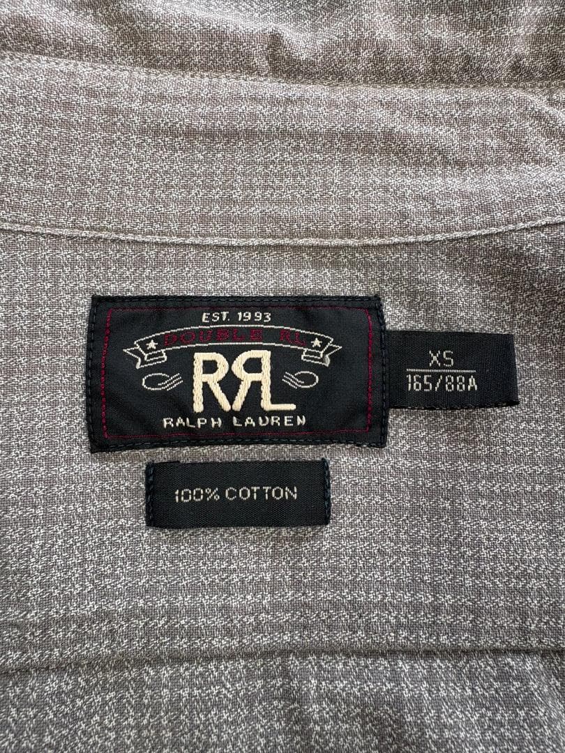最終価格 RRL ネルシャツ チェック柄 長袖