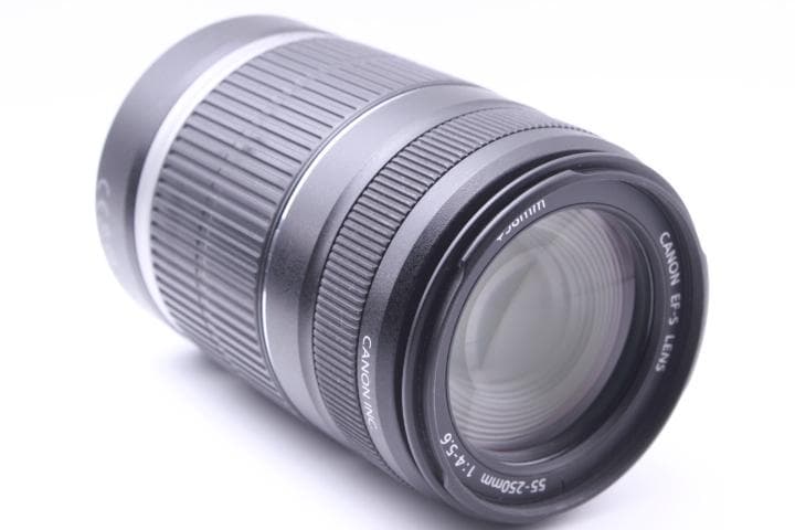 ■ 極美品 ■キヤノンCANON EF-S 55-250mm ISおまけ付き
