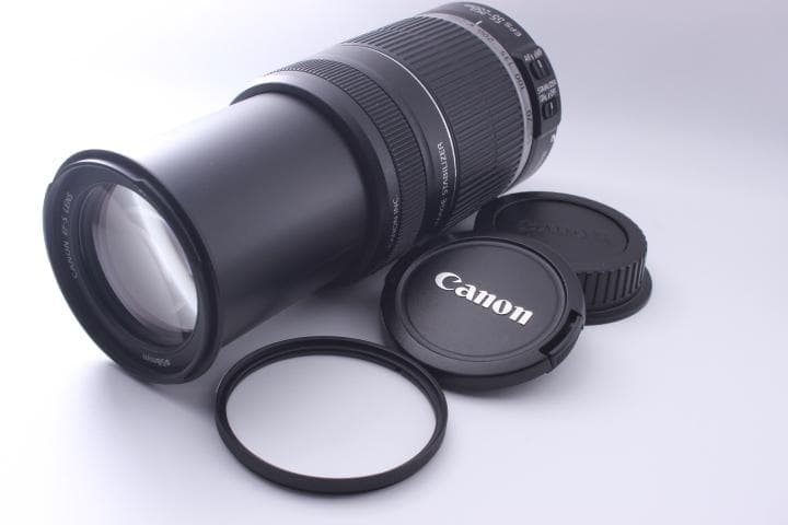 ■ 極美品 ■キヤノンCANON EF-S 55-250mm ISおまけ付き