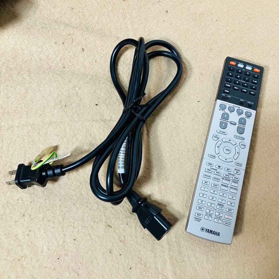 【美品】YAMAHA AVレシーバー RX-A1030 ブラック リモコン付