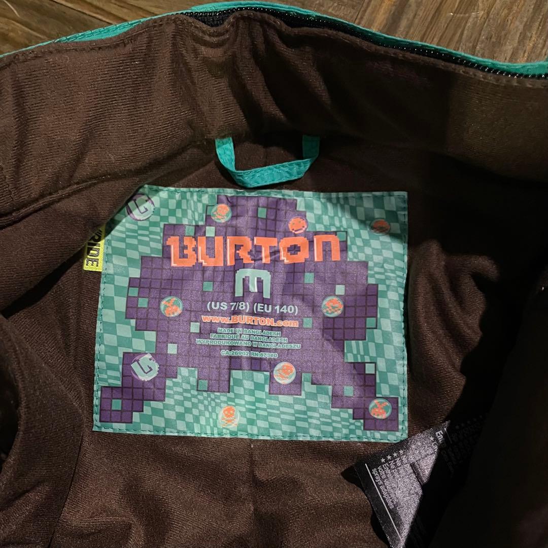 BURTON スノーボード　スキー　ウェア　キッズM 上下　約140