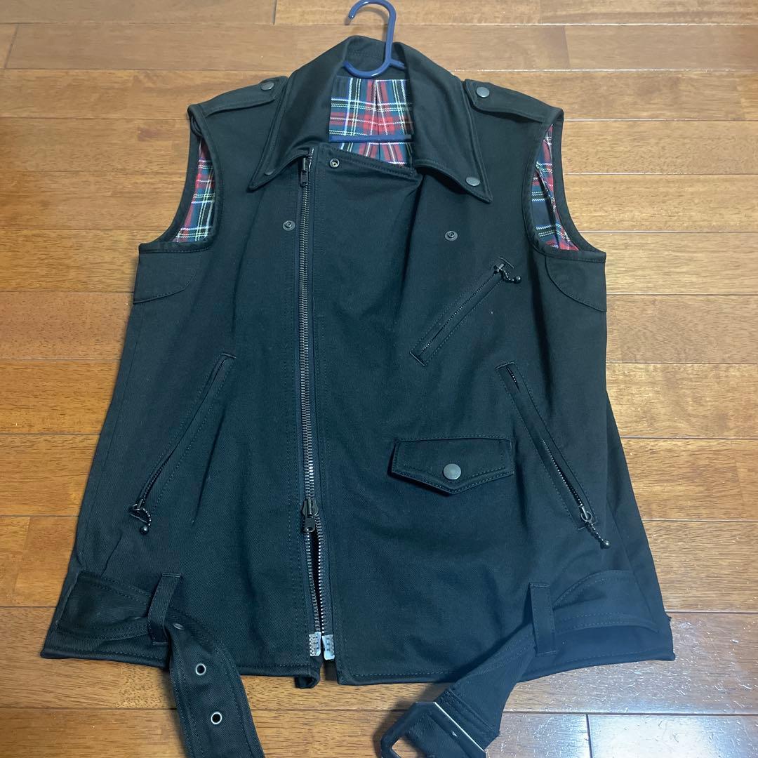 ナンバーナイン　ライダースベスト