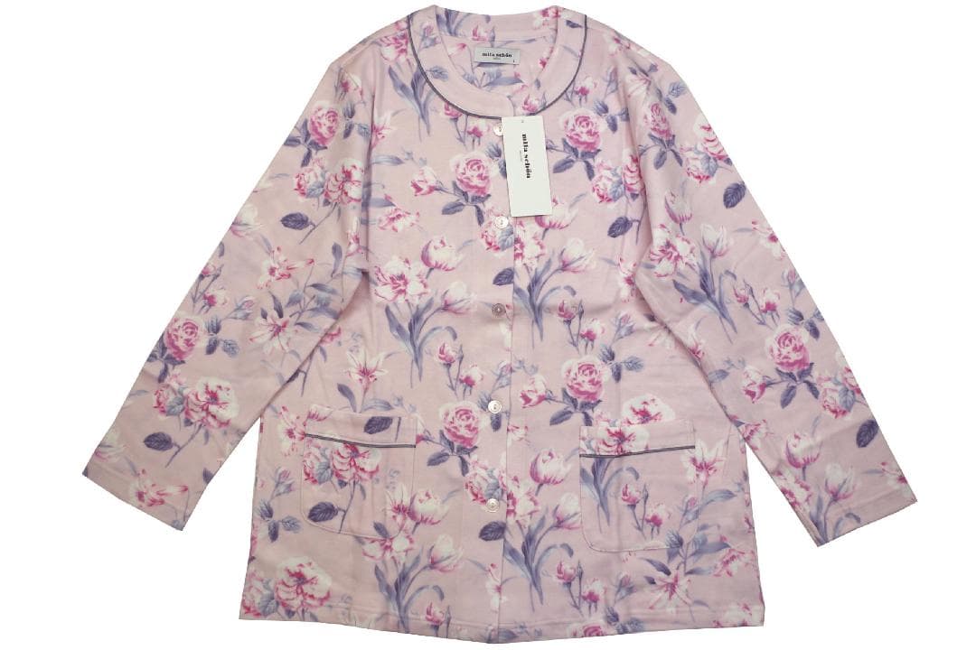 【新品】ミラショーン 　秋冬物エアリースムースパジャマ(Ｌ)　B17