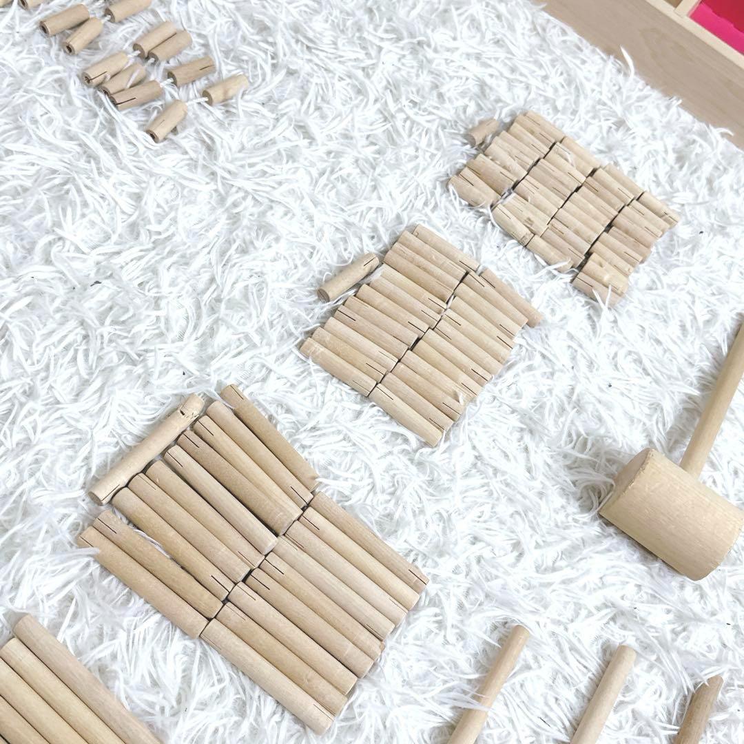 ✨廃盤・希少✨　ゲーテの組み木 家庭保育園 第6教室　扉箱付き