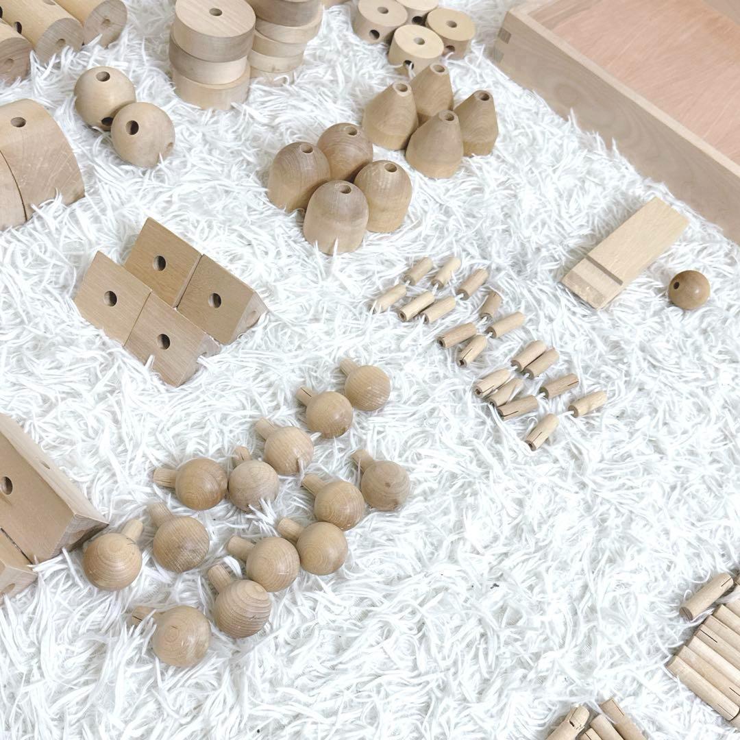 ✨廃盤・希少✨　ゲーテの組み木 家庭保育園 第6教室　扉箱付き