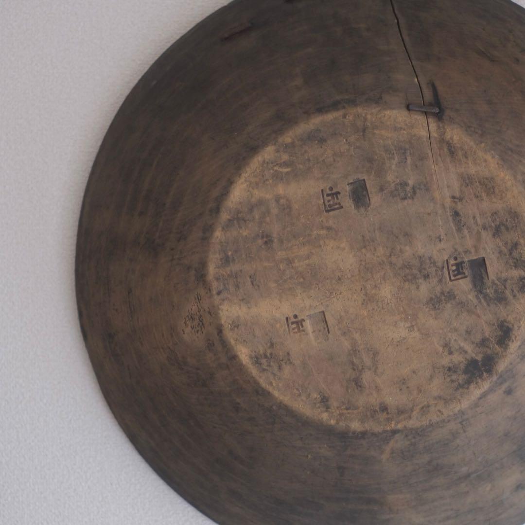 木鉢 木皿 こね鉢 古道具 古物 骨董 アンティーク オブジェ ジブリ