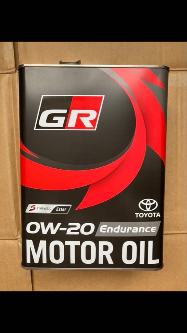 トヨタ純正 GR モーターオイル Endurance 0W-20 4L 全合成！