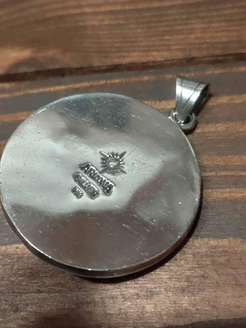 ARIZONA FREEDOM SV925 K18 ターコイズ ネックレストップ